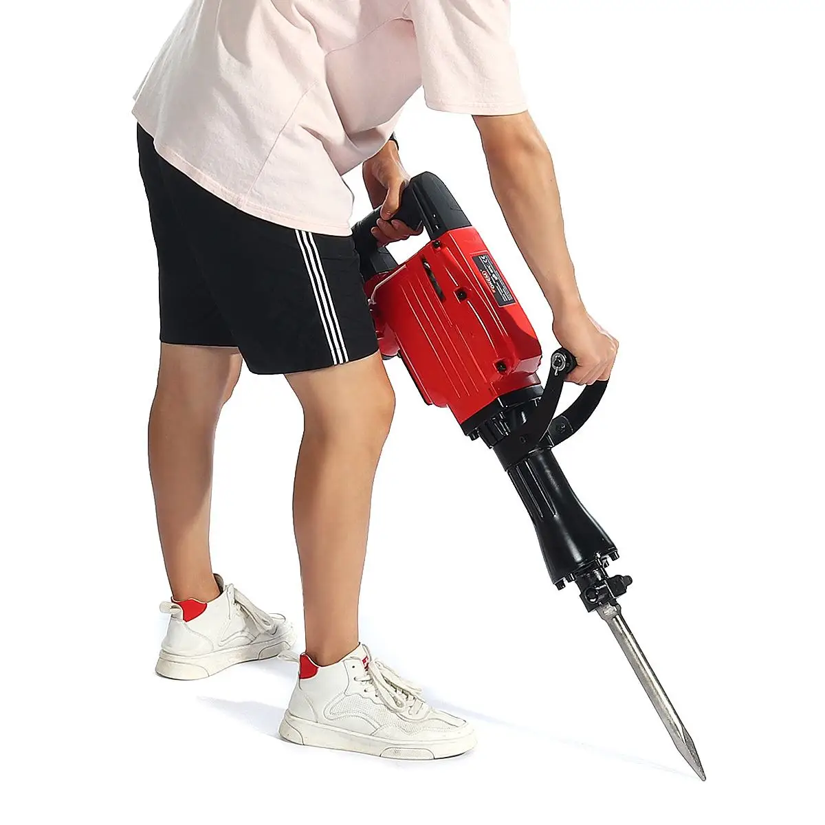 2200W Jackhammer Commercial Grade Demolition Pickaxe Jack Hammer Concrete Drill Demolition 220V Electric Pick