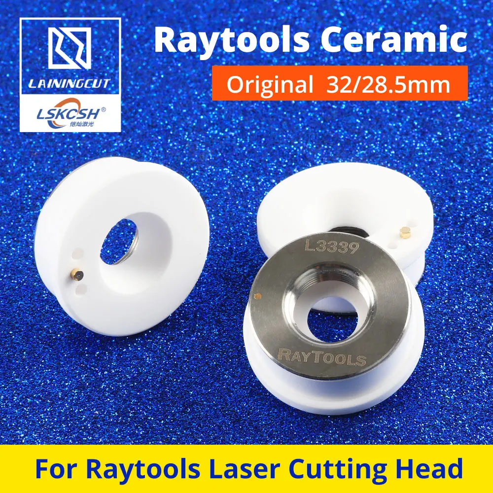 LSKCSH оригинальная Лазерная керамическая головка Raytools 32/28. 5 мм для raytools/увеличенная мощность лазерной головки для GDLaser такая же, как оригинальная