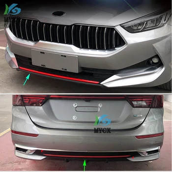 

For Kia Cerato New generation K3 2019 Auto Parts ABS Front+Rear bumper cover trim Car Bumper Protector Guard Skid Plate