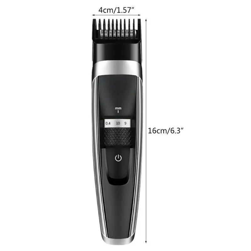  USB Charging Men Electric Hair Clipper Waterproof Hair Cutter Shaving Scissors Electric Clipper