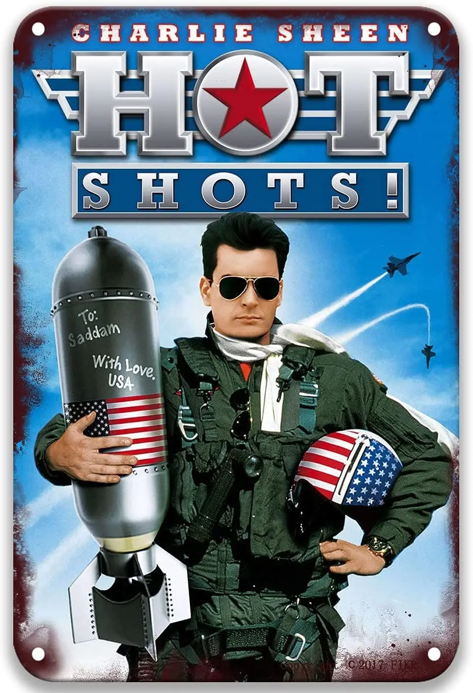 Горячие Снимки! (1991) оловянные знаки металлический плакат художественное