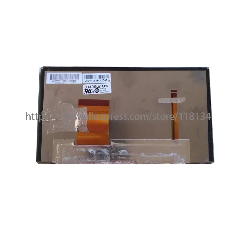 Tela de Polegadas Claa069la1aaw Lcd para Jvc Kw-av70 Kw846 6.
