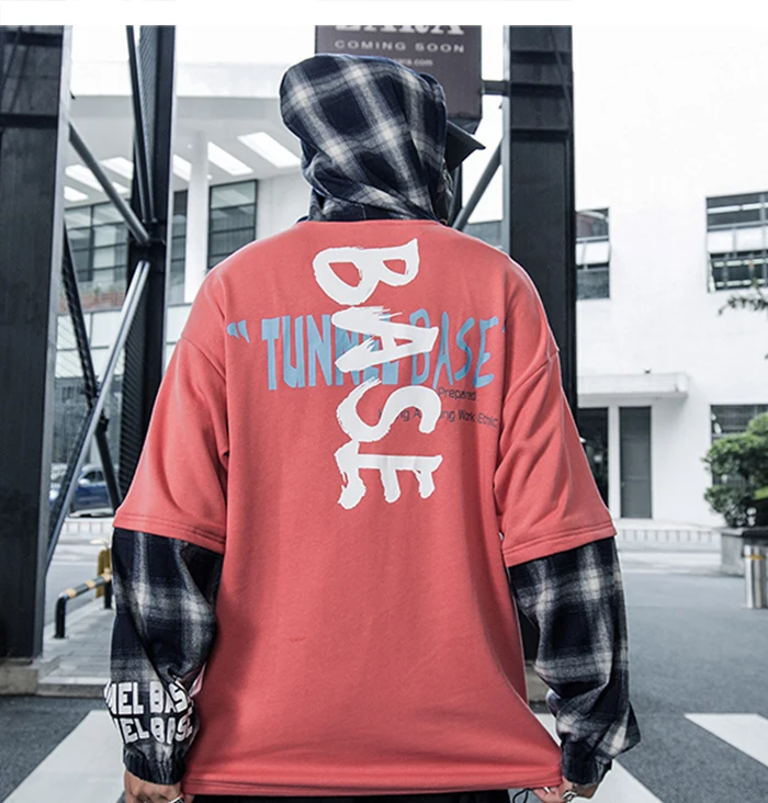 AELFRIC мужские толстовки с принтом в стиле пэчворк,, Harajuku, уличная одежда, толстовки с капюшоном, мужские повседневные хлопковые пуловеры в стиле хип-хоп