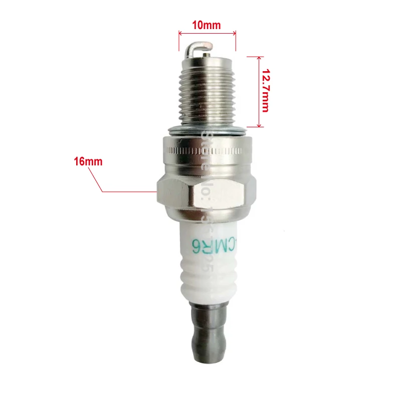Spark Plug 2pcs/lot INT Spark Plug H-CMR6 For 0242035500 USR7AC CANDEL TR15C 965 31916-Z0H-003 CMR6H BUJIA 3365 CMR7H CMR5H TR14C RZ7C GX35