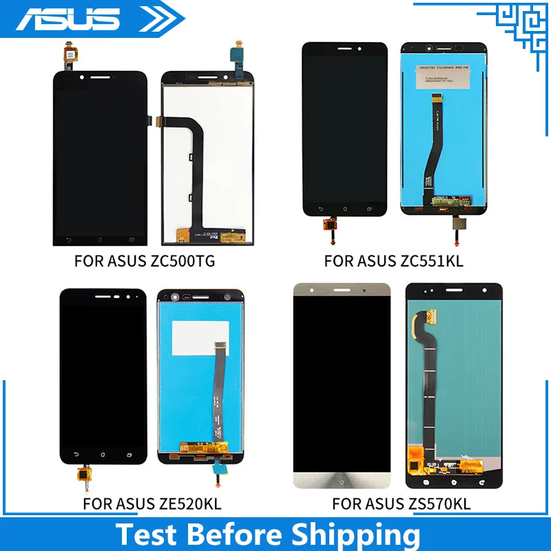 

For ASUS ZenFone ZE520KL ZS570KL ZC551KL ZC600KL ZC500TG LCD Display+Touch Screen Digitizer LCD Assembly Without Frame Parts