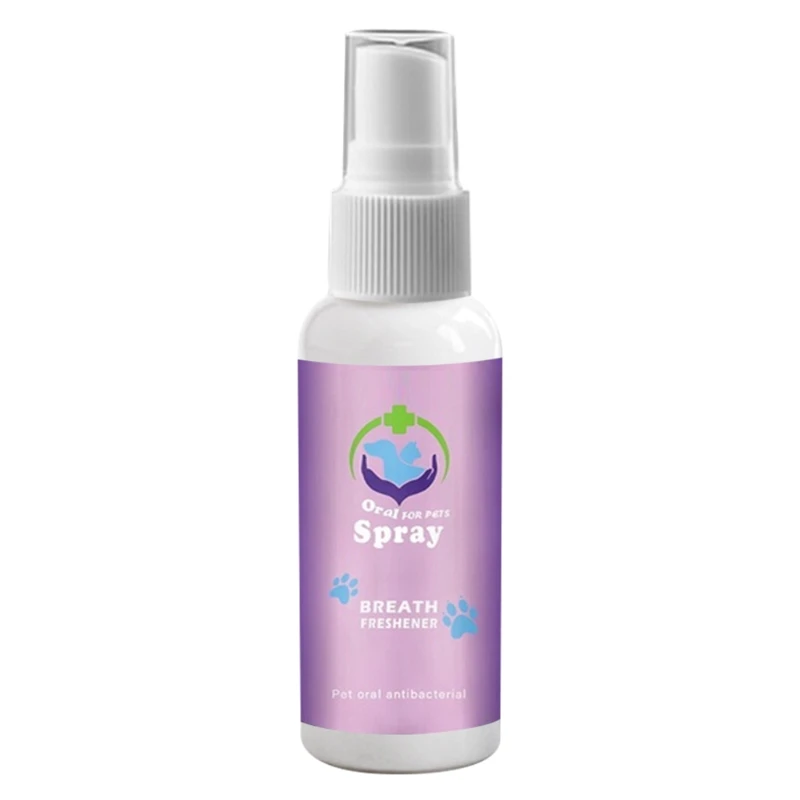 Dog Mouth Spray Eliminate Bad Breath Plaque and Tartar Remover Oral