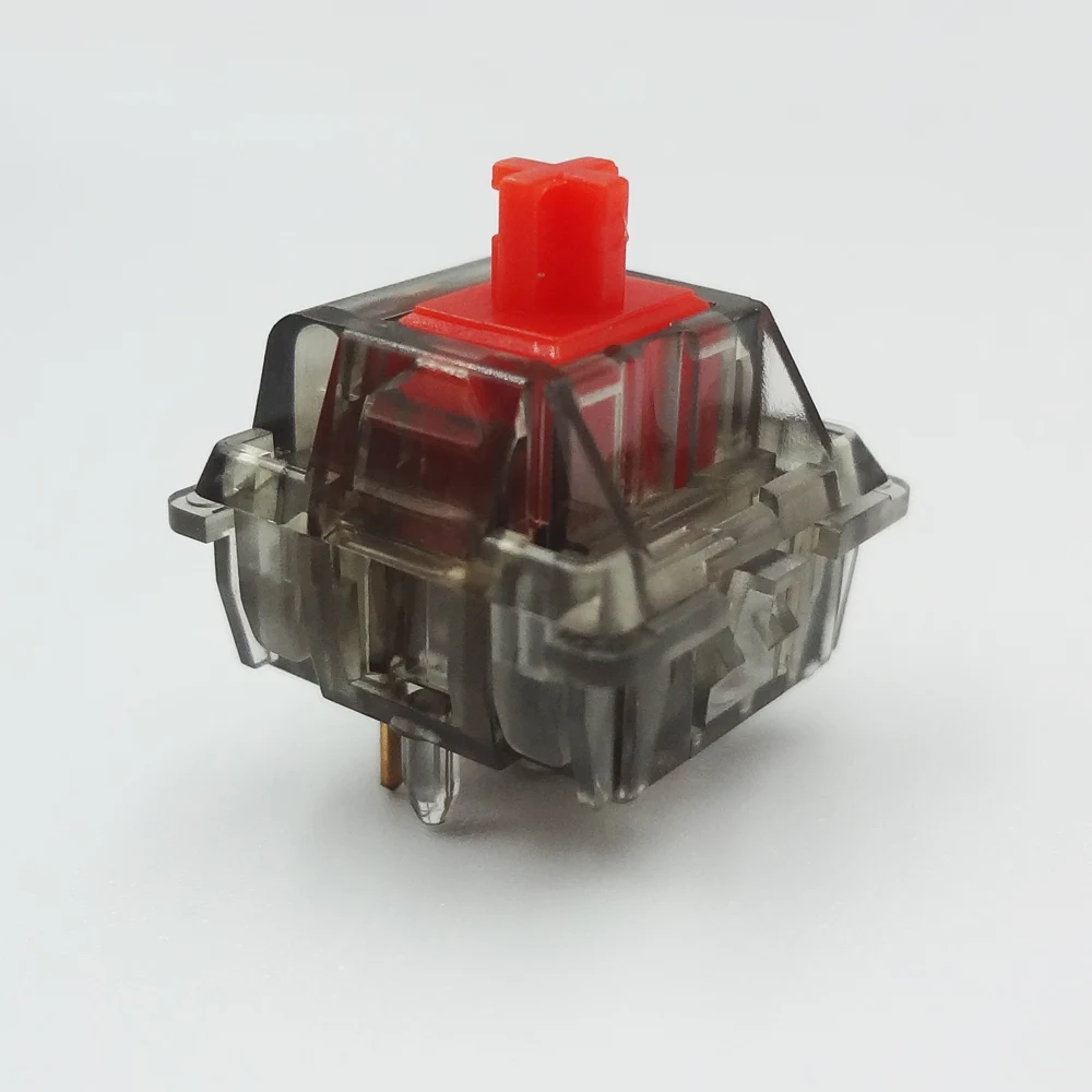 DUROCK L6 переключатель Smokey корпус 67g линейный клавиатуры для DIY механической