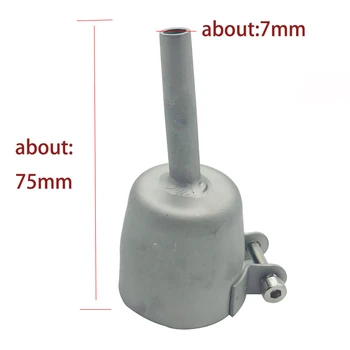 

2Pc/Set Speed Welding Nozzles 5Mm Standard Nozzle And 8Mm Speed Welding Nozzle Triangular For Vinyl