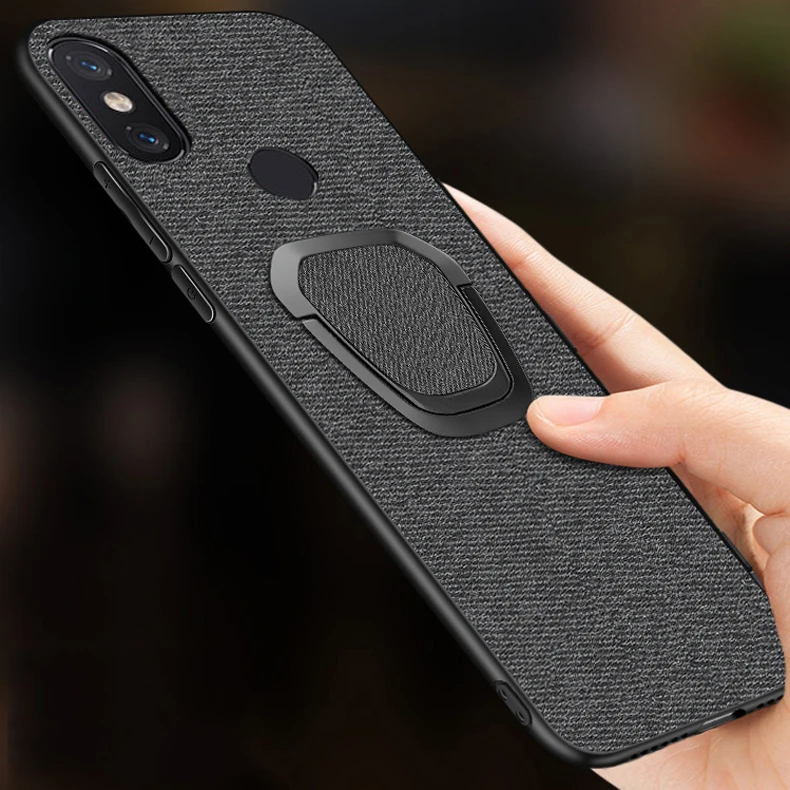 xiaomi mi 9 a2 a1 6x 5x 8 lite mix 2 2s note 3 redmi 5 5a s2 y2 6a 6 7 pro case Magnetic Car Holder Ring CBumper Back Cover |