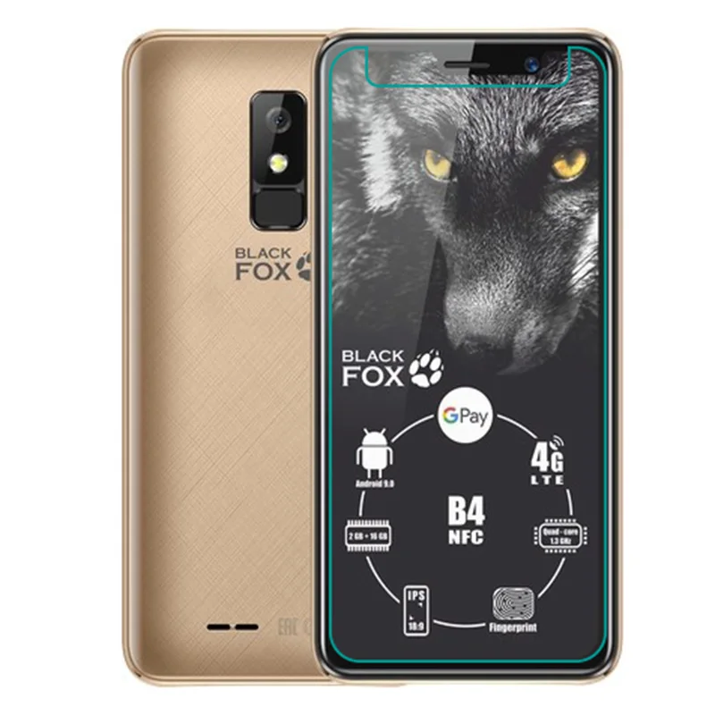 

Tempered Glass For Black Fox B4 NFC BMM543S BMM 543S GLASS Protective Film Explosion-proof Clear Screen Protector Phone cover