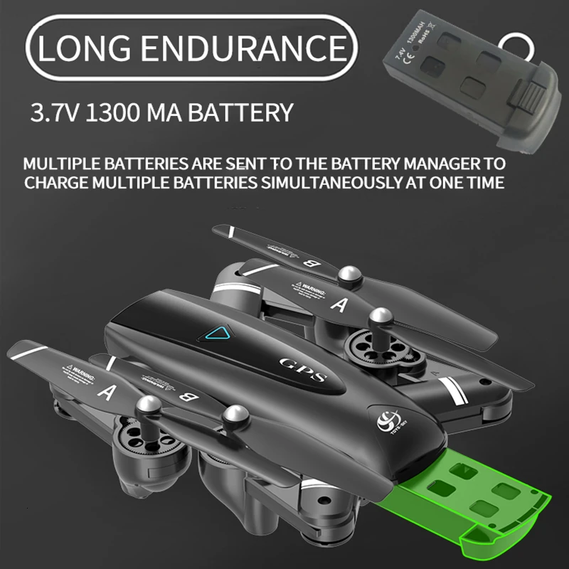 

RC Drone S167 Spare Pats Original Battery 7.4V 1300mAh Lipo Battery Toy Accessory Remote Control
