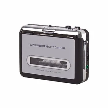 

Portable Tape Cassette Convert To MP3 Player Converter With USB Cable Audio Capture Music Player Plug And Play USB Device