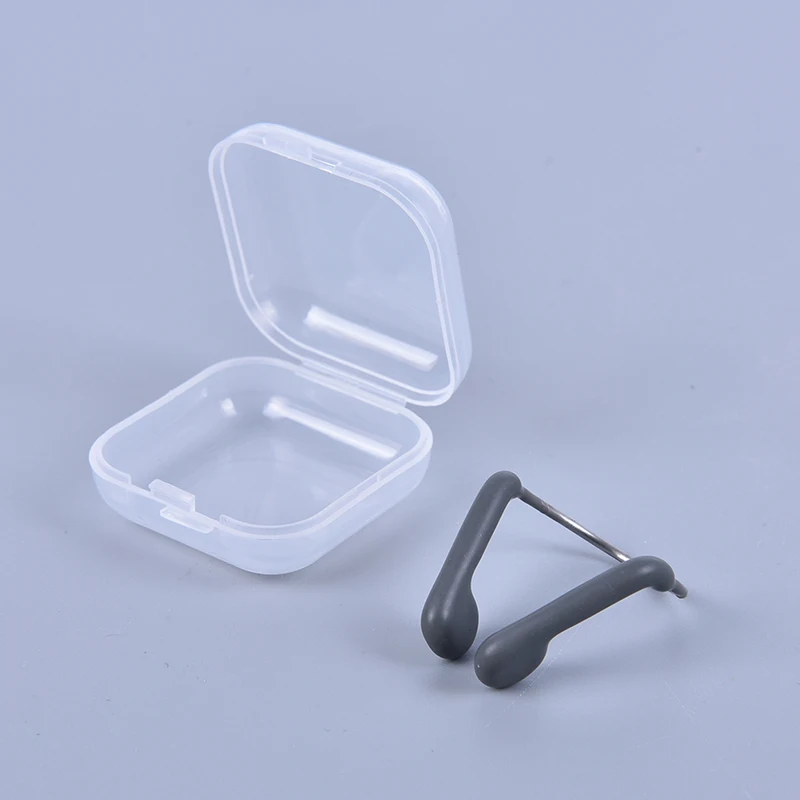 No-skid Soft Silicone Steel Wire Nose Clip for Swimming Diving Water Sports 1PC swimming nose clip