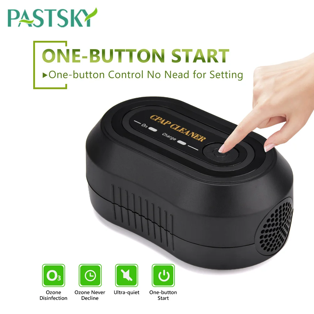 

Portable CPAP Ozone Cleaner Ventilator Machine Sanitizer Disinfector Sleep Aid Breathing Auto Air Purifier Respirator Breathing