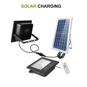 

LED Solar Powered Wall Light & Light Wireless Outdoor ip66 Waterproof Security Lighting for Doorway floodlight light control ste