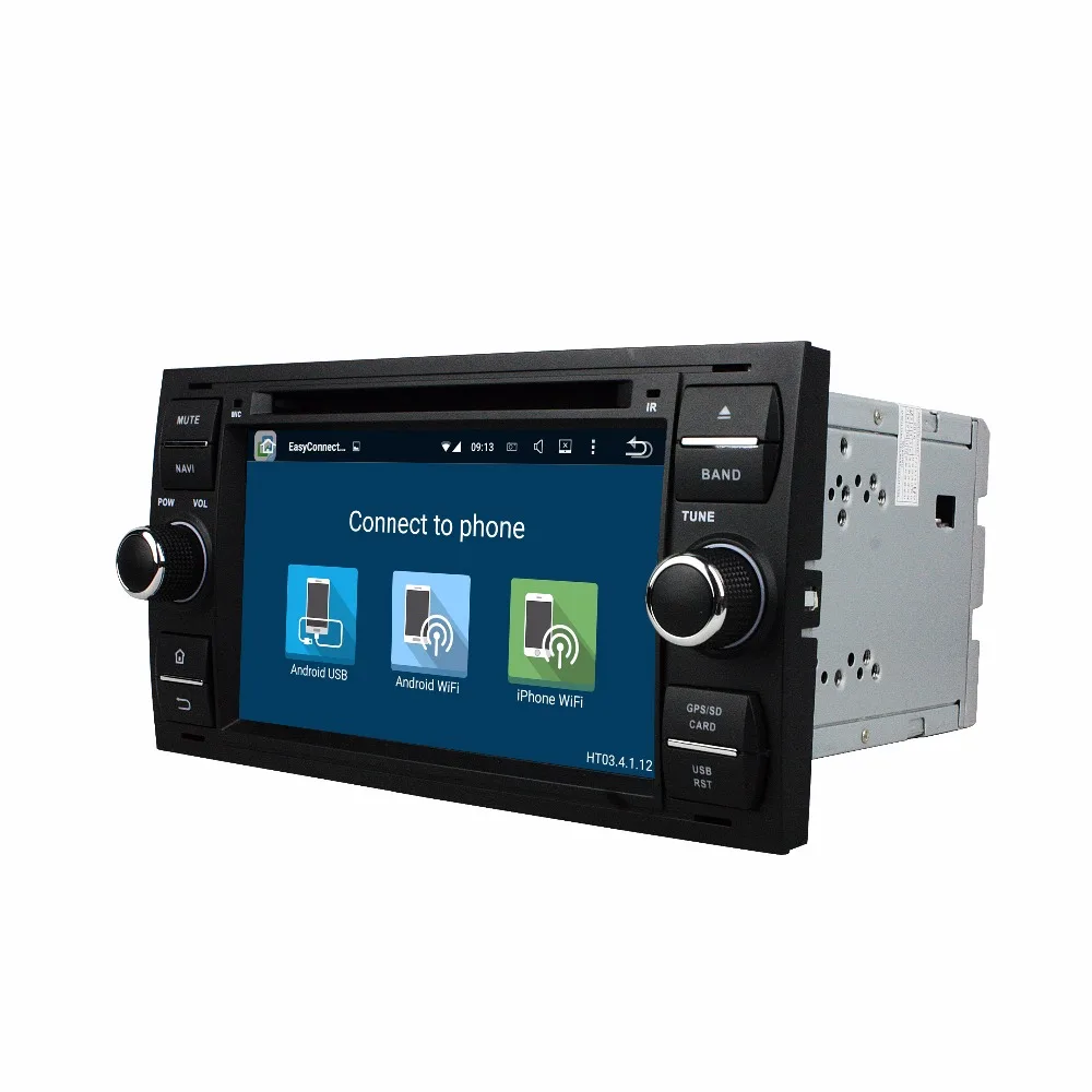 7 &quot2 Din 8 ядер Android 9 0 автомобильное радио для Ford FOCUS Mondeo S MAX C Galaxy Fiesta форма