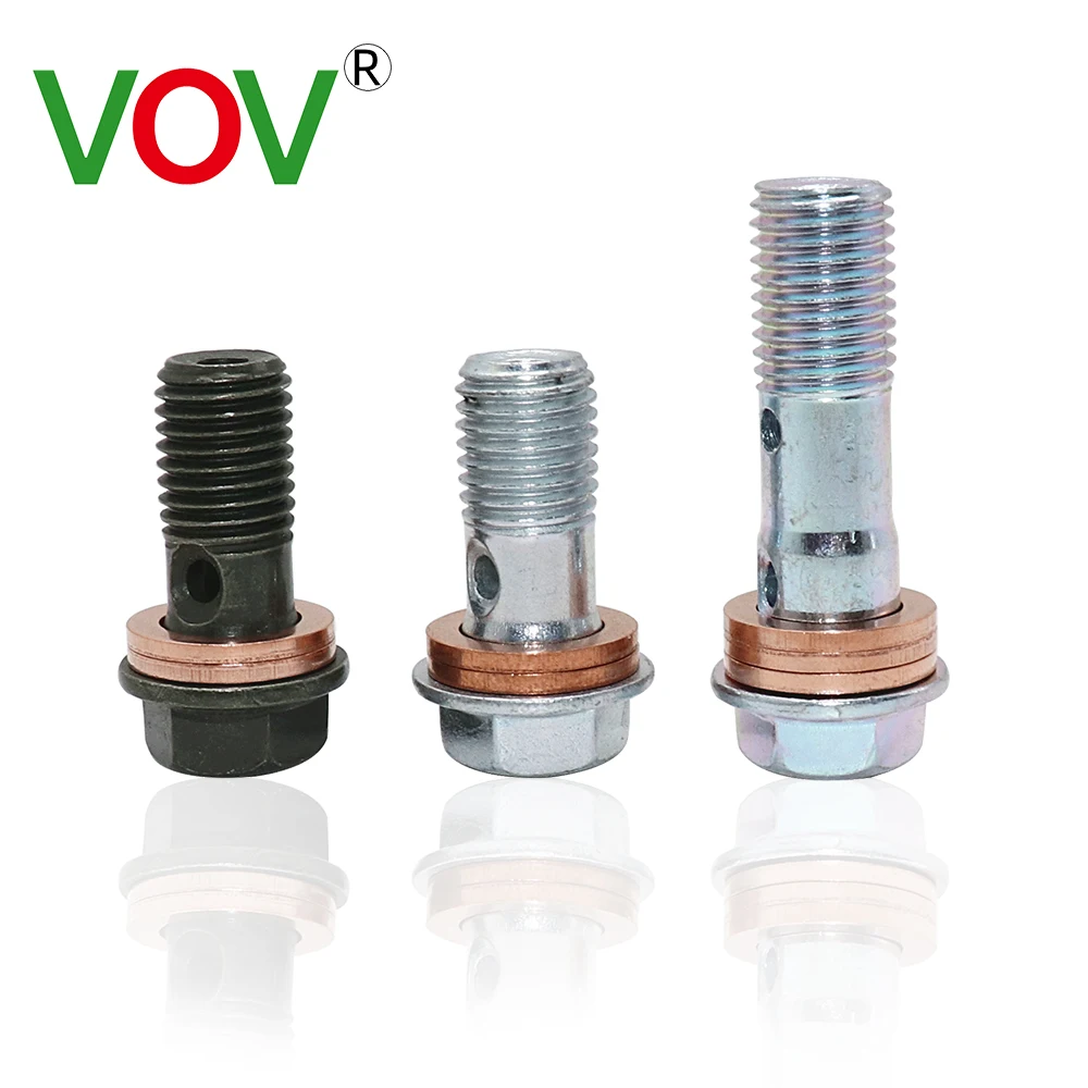 motorcycle rear caliper Front Rear Brake Master Cylinder Screw Oil  For Brake hose Caliper Master Cylinder Universal M10*1.25