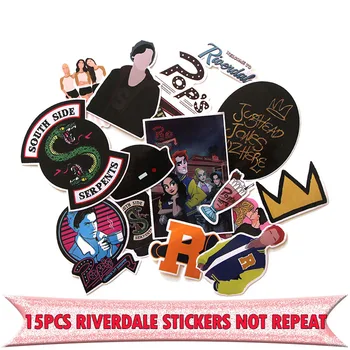 

10/set 15pcs tv show Creative badges DIY decorative stickers for DIY PC notebook phone scrapbooking album E0004
