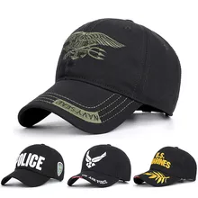 

Navy Air Force Police Army Baseball Caps Mens Caps and Hats Embroidery Streetwear Trucker Hip Hop Dad Hat Summer Bone