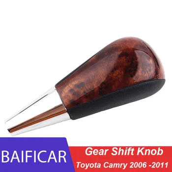 

Baificar Brand New High Quality Genuine Leather Gear Shift Knob For Toyota Camry 2006 2007 2008 2009 2010 2011