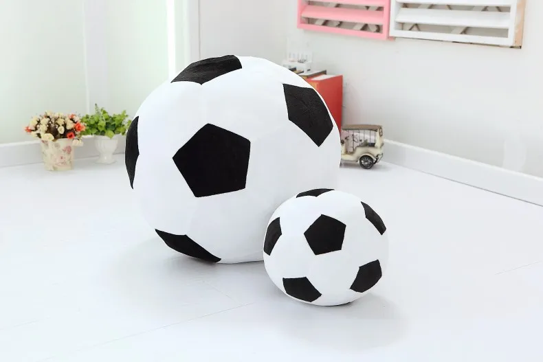 Bola de Futebol Travesseiro de Pelúcia Copa do Mundo fã de Futebol Casa Sofá Brinquedos Presente Memorável 4 Cores Quarto Crianças Travesseiro 1pc 45cm 2 Brinquedos e hobbies