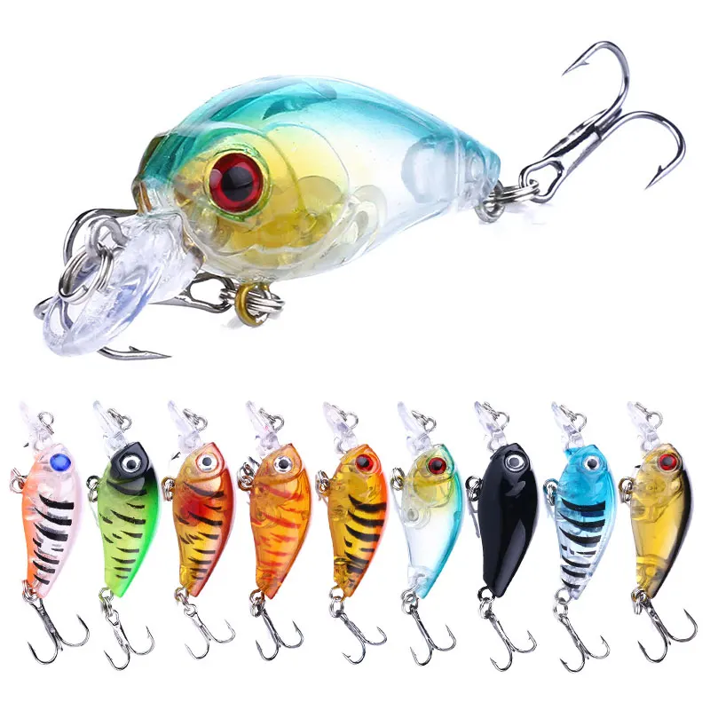 2 шт. 40 мм 4 5 г рыболовная приманка искусственная жесткая рукоятка topwater Wobblers