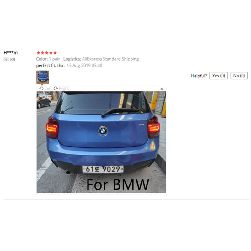 Светодиодный задний фонарь светильник для BMW F20 F21 114i 118i 125i M135i 2011- хвост светильник в сборе задний светильник лампа тормозной фонарь заднего хода светильник