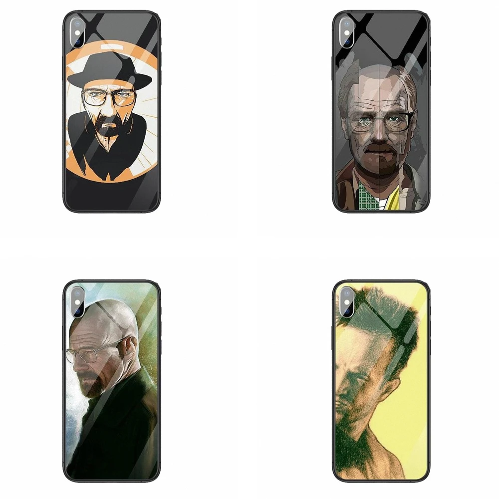 For Xioami Redmi Note 10 Pro 5G 9 9S 9T Max 8 7 6 5 4 Breaking Bad Heisenberg Anime Junior Black Hoesjes Fashion | Мобильные