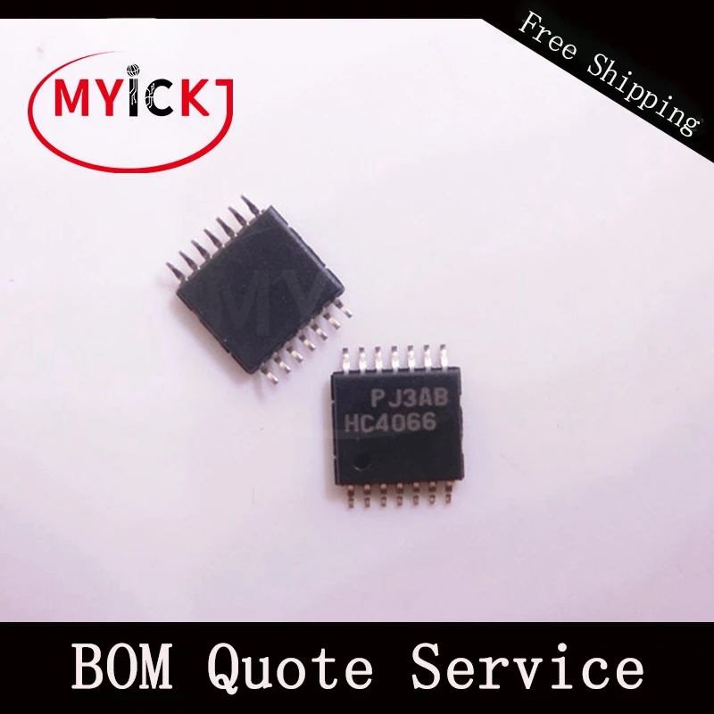 10 шт. MM74HC4066MTCX TSSOP14 Quad аналоговый переключатель IC чип