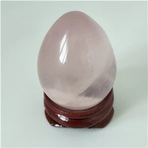 1pc rose quartz Натуральный Сердолик яйцо Кристалл излечиваюший чакры дух стразы из розового кварца драгоценный камень минеральный из Мадагаскара с бесплатной базой - Цвет: 1pc rose quartz