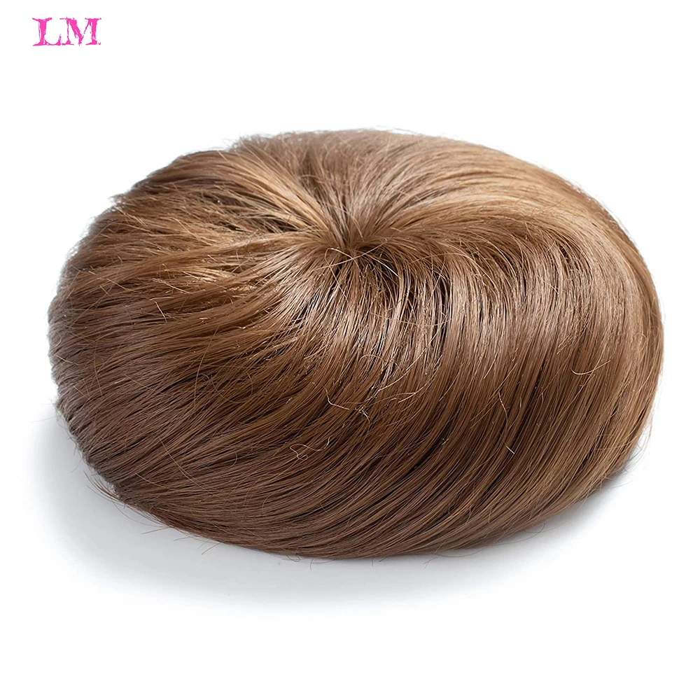 

LiangMo Clip in Hair Bun Chignon Extension Hairpiece Black Ballerina Synthetic Hairpieces Hair Piece For Women Gril Lady
