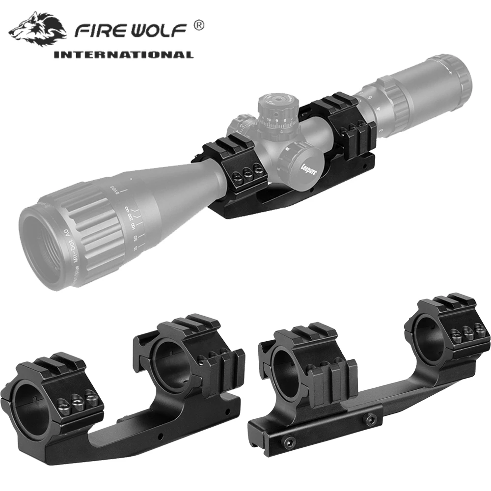 FIRE WOLF Tactical Rifle Aiming 11mm One piece Three Sides Mount with