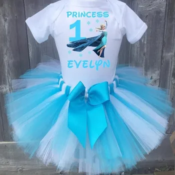 

Personalized Princess Elsa Birthday Tutu Outfit, Elsa First Birthday Outfit, Elsa Birthday Tutu Set, Princess Elsa Birthday