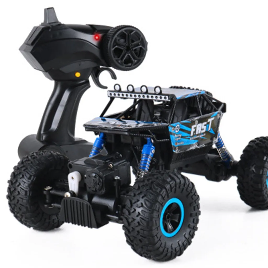 Детская игрушка для детей Rc грузовик 1:18 Масштаб внедорожника 2,4 ghz Радиоуправляемая машина monster Truck hot wheels# G2