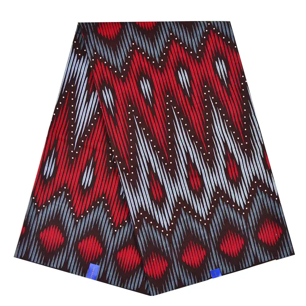 Tissu Wax Africain En Coton 100% – Nouveau Design Coloré, Vendu Au Yard (36 X 45 Pouces), Parfait Pour La Couture Créative