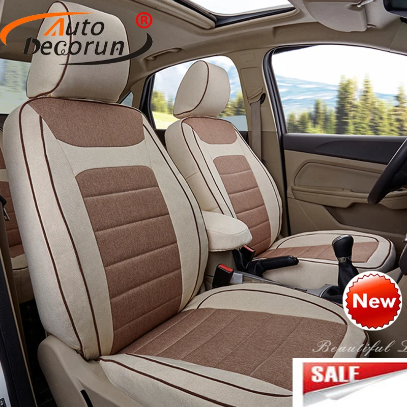 AutoDecorun пользовательский чехол для сиденья автомобиля Фольксваген Caddy 2005 чехлы