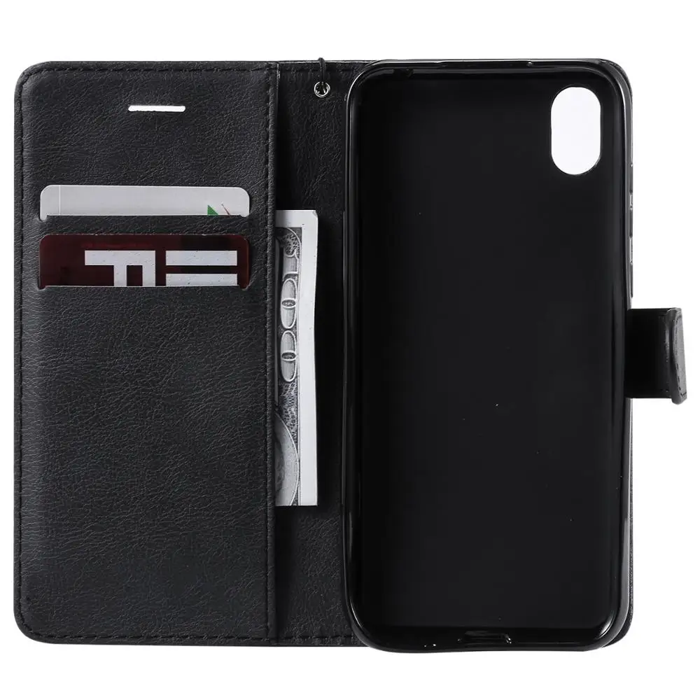 Кожаный чехол книжка Y5(2019) для Fundas Huawei Y5 Y6 Y7 2019/Honor 8S 8A 8X 8C Coque Y5P Y6P Y7P|Бамперы| |