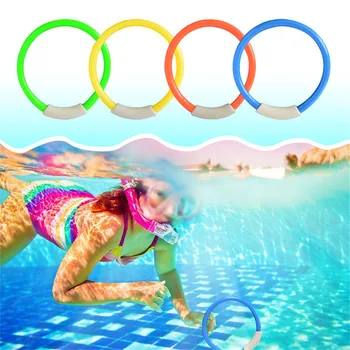 

Diving Rings Sticks Balls Swimming Pool Underwater Games Toys Kids Underwater Swimming Rings Sinking Pool Toy