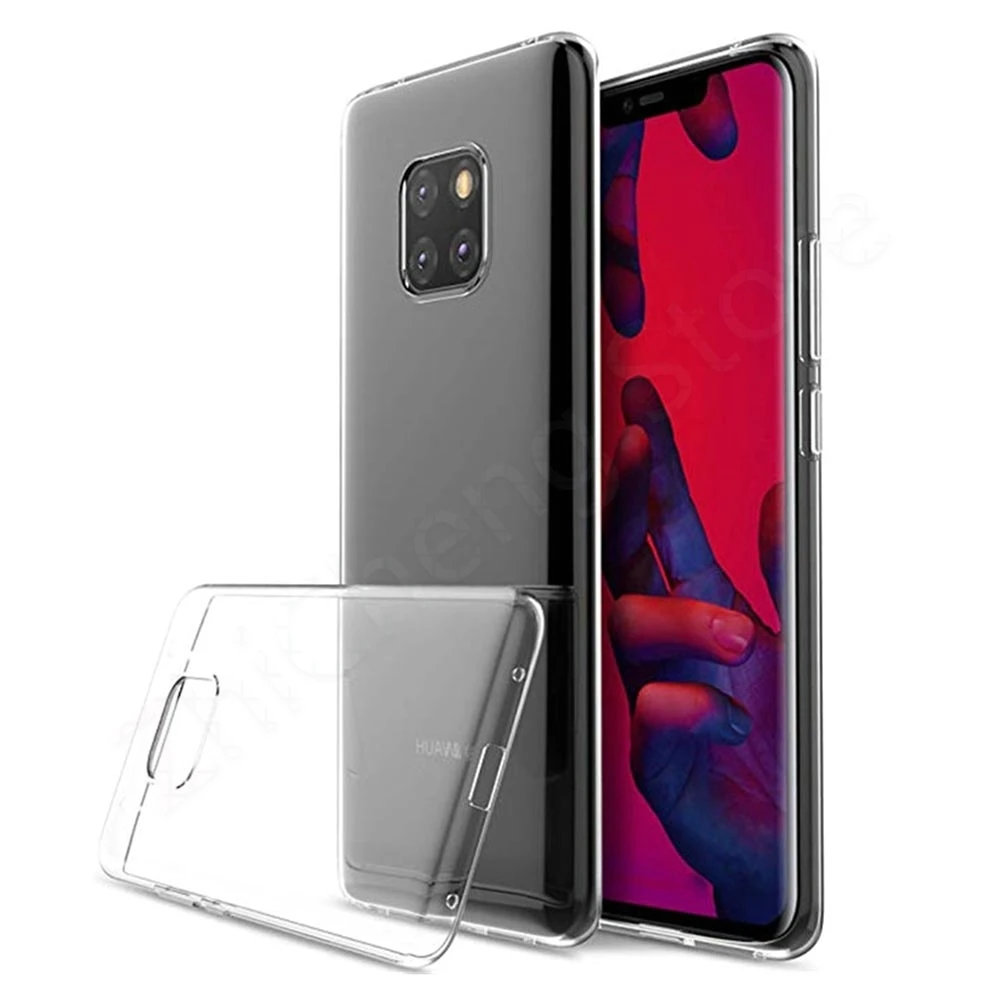 

Soft Clear TPU Cases For Huawei P10 P20 P30 P Smart Z Plus Mate 10 20 20X Lite Pro 2019 Transparent Silicone Phone Cover