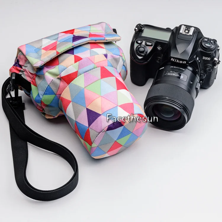 Camera travel shoulder pig bag 08