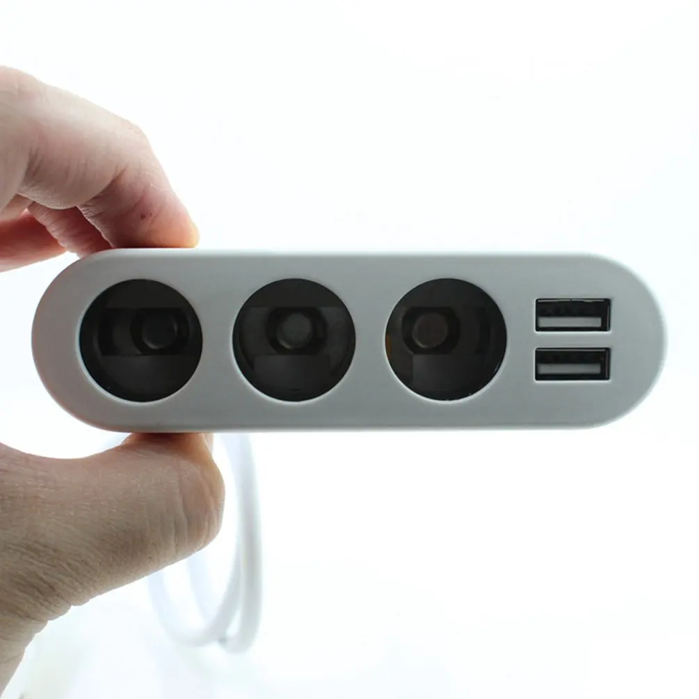 Автомобильное зарядное устройство для прикуривателя с двумя usb-портами, многофункциональное автомобильное зарядное устройство для мобильного телефона