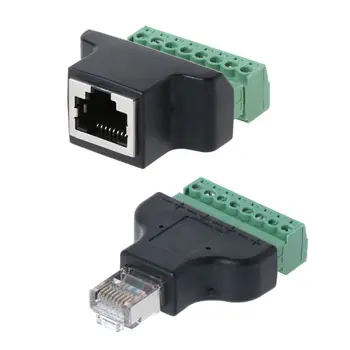 

RJ45 Network Cable Modular Plug CAT6 8P8C Ethernet Connector End