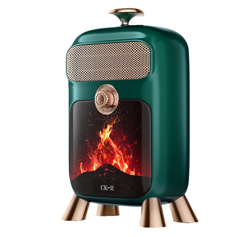 220V 900w Retro Green/white Electric heater 3gears temperature adjustment  PTC ceramic heating Overheating protection 33x17cm - AliExpress