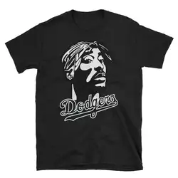 Dodgers Tupac Shakur Бейсбольная Футболка в стиле «Los Angeles Shakur» темно-серая футболка, костюм, шляпа, розовая футболка