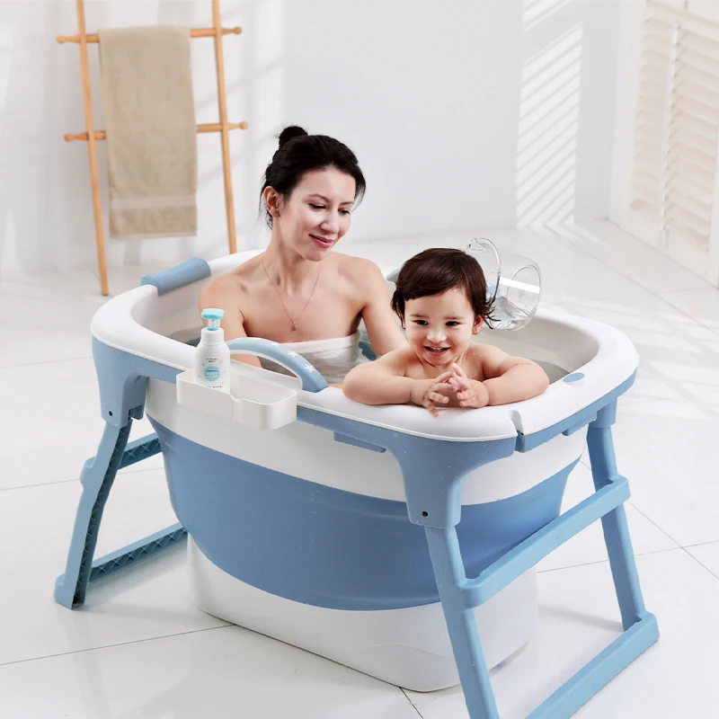 Secchio da bagno a vapore ad alto sudore con coperchio pieghevole per  bambini adulti vasca per barili mobili per camera di fumigazione