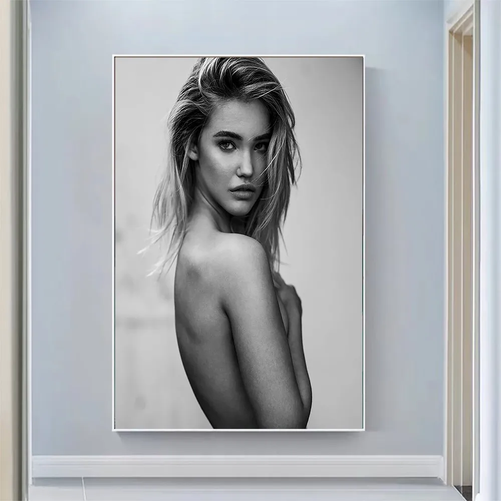 

Silk Cloth Wall Poster Isha Van Dijk Sexy Model Star Art Home Decoration Gift