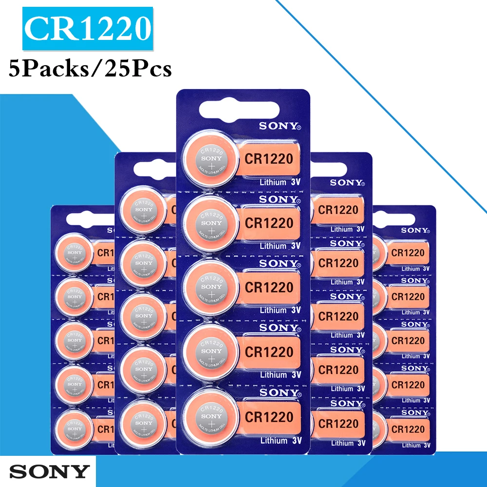 

25Pcs/5 Park For SONY CR2032 Lithium Button Coin Cell Batteries 3V DL2032 ECR2032 BR2032 Battery For Watch Electronic Remote