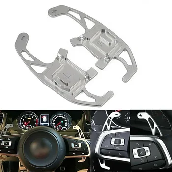 

2Pcs Car Steering Wheel Shift Paddle Shifter Trim Cover For VW GOLF GTI R GTD GTE MK7 7 POLO GTI Scirocco 2014-2019