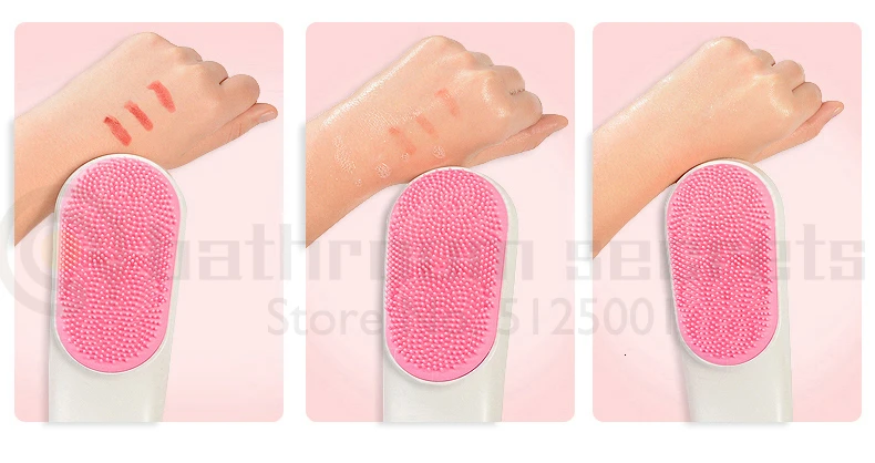 Electric Bathing Artifact Bath Brush Sound Wave Vibration Long Handle Silica Gel Waterproof Back Massage Automatic Back Rubber
