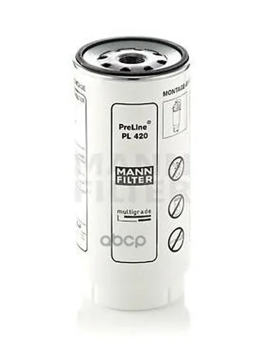 Фильтр Топливный К Preline Pl420x MANN-FILTER арт. PL420X